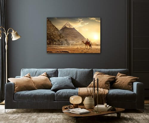Obraz Pyramídy - 90 x 60 cm