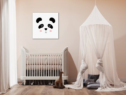 Obraz Panda ilustrácie - 20 x 20 cm