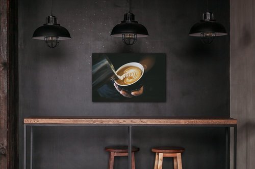 Obraz Káva capuccino - 90 x 60 cm