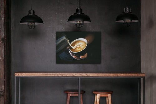 Obraz Káva capuccino - 70 x 50 cm