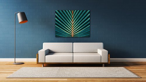 Obraz Palmový list - 90 x 70 cm