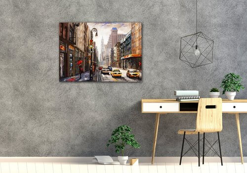 Obraz New York maľba - 70 x 50 cm