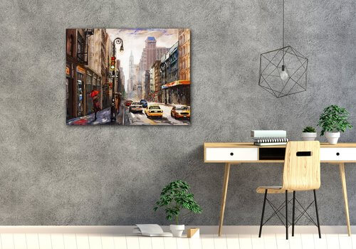 Obraz New York maľba - 90 x 70 cm