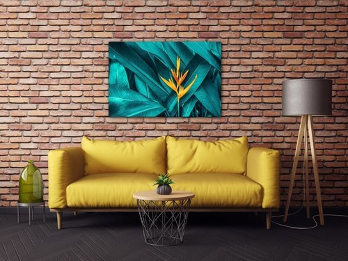 Obraz Oranžový kvet - 90 x 60 cm