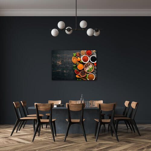 Obraz Farebné korenie - 90 x 60 cm