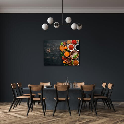 Obraz Farebné korenie - 70 x 50 cm
