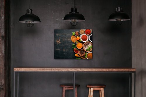 Obraz Farebné korenie - 90 x 70 cm