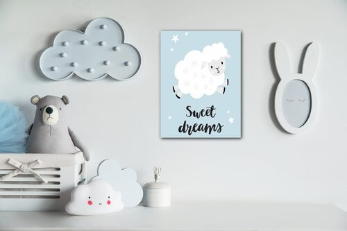 Obraz Sweet dreams - 30 x 40 cm