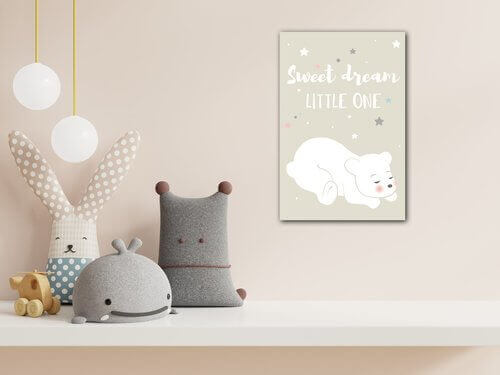 Obraz Sweet dream light green - 40 x 60 cm