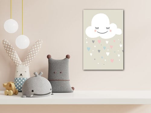 Obraz Cute little cloud - 40 x 60 cm
