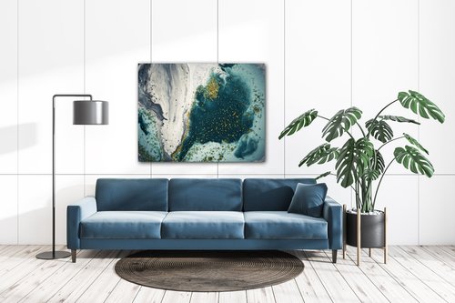 Obraz Abstrakt - 90 x 70 cm
