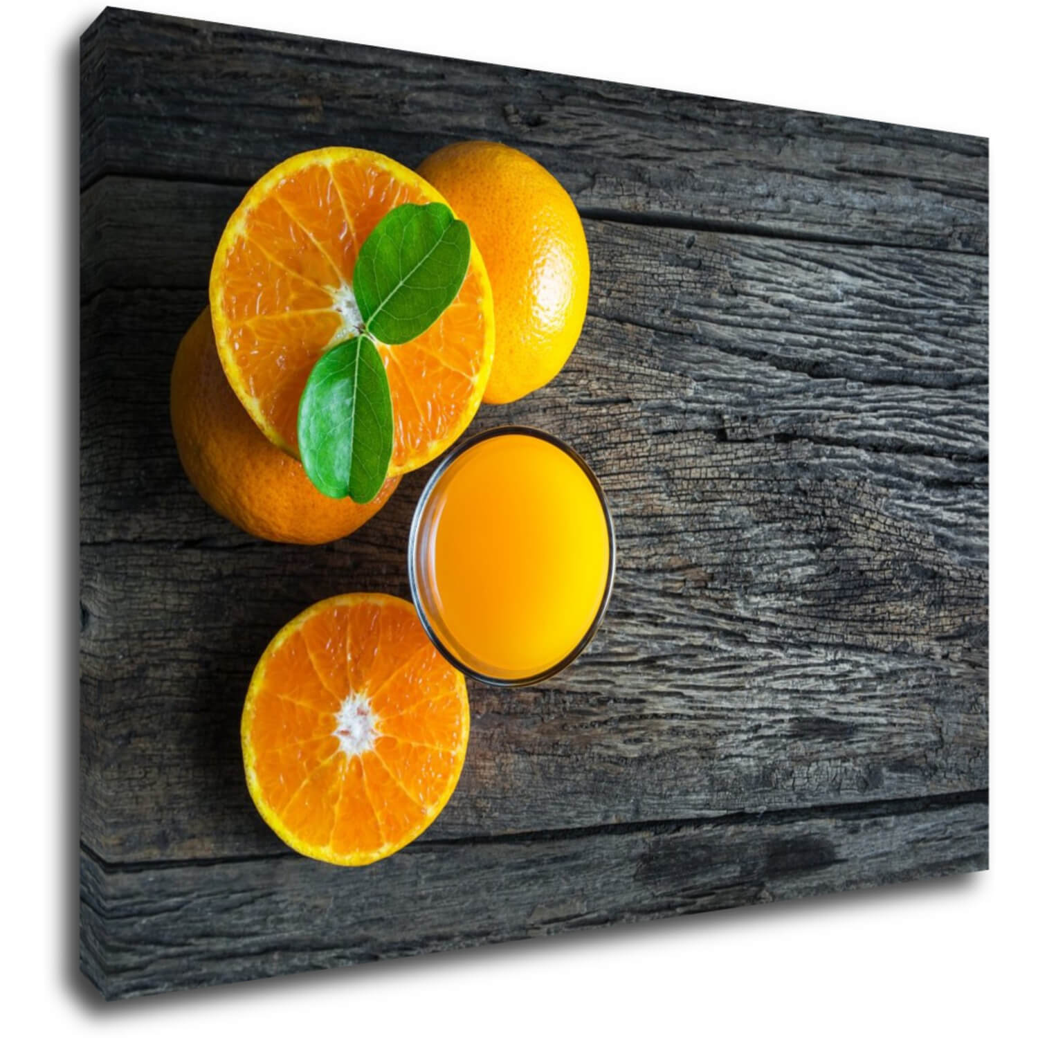Obraz Pomaranče na šedom pozadí - 70 x 50 cm