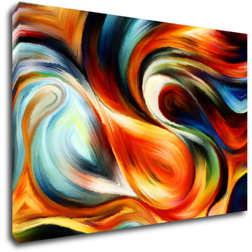 Obraz Pestrofarebný abstrakt - 60 x 40 cm