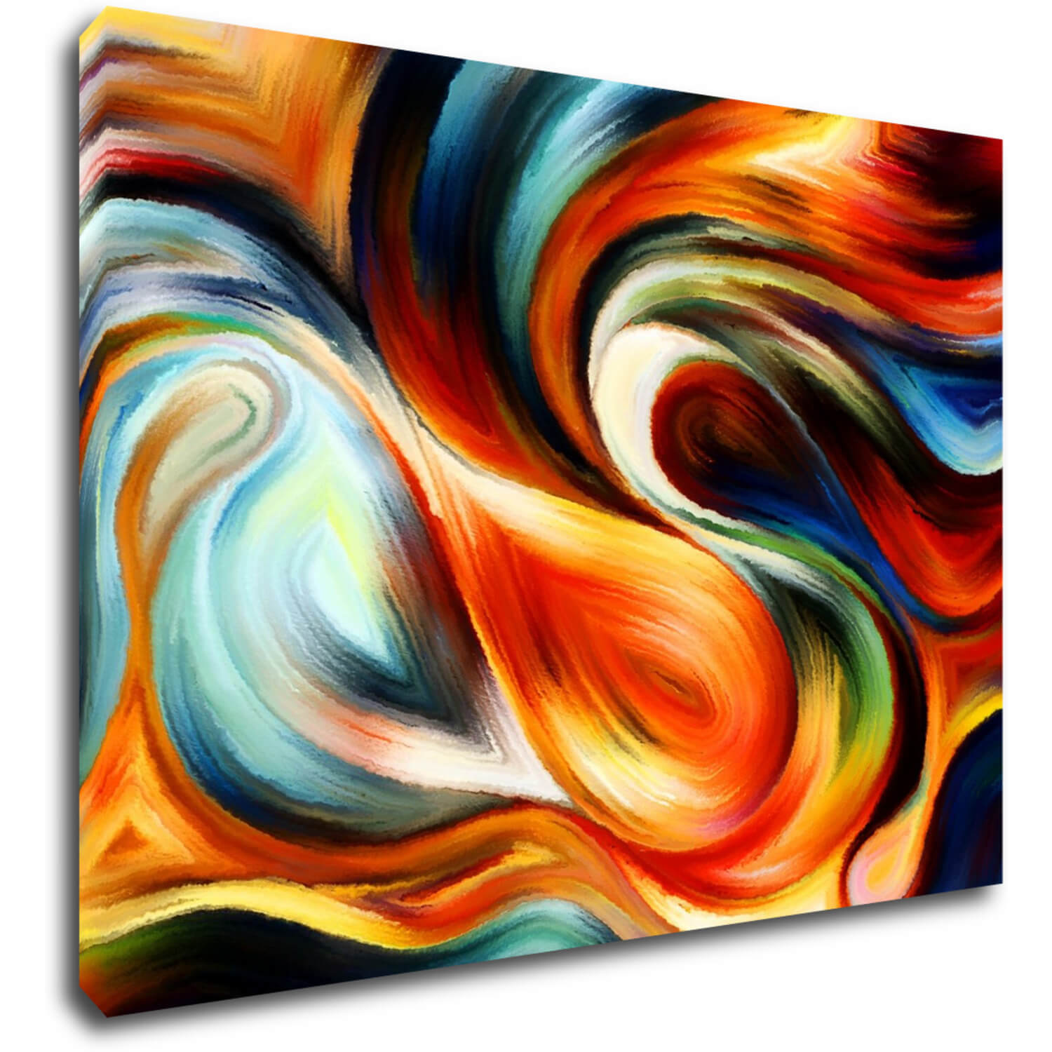 Obraz Pestrofarebný abstrakt - 70 x 50 cm