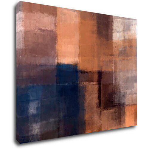 Obraz Kresba abstraktné obdlžníky - 90 x 70 cm