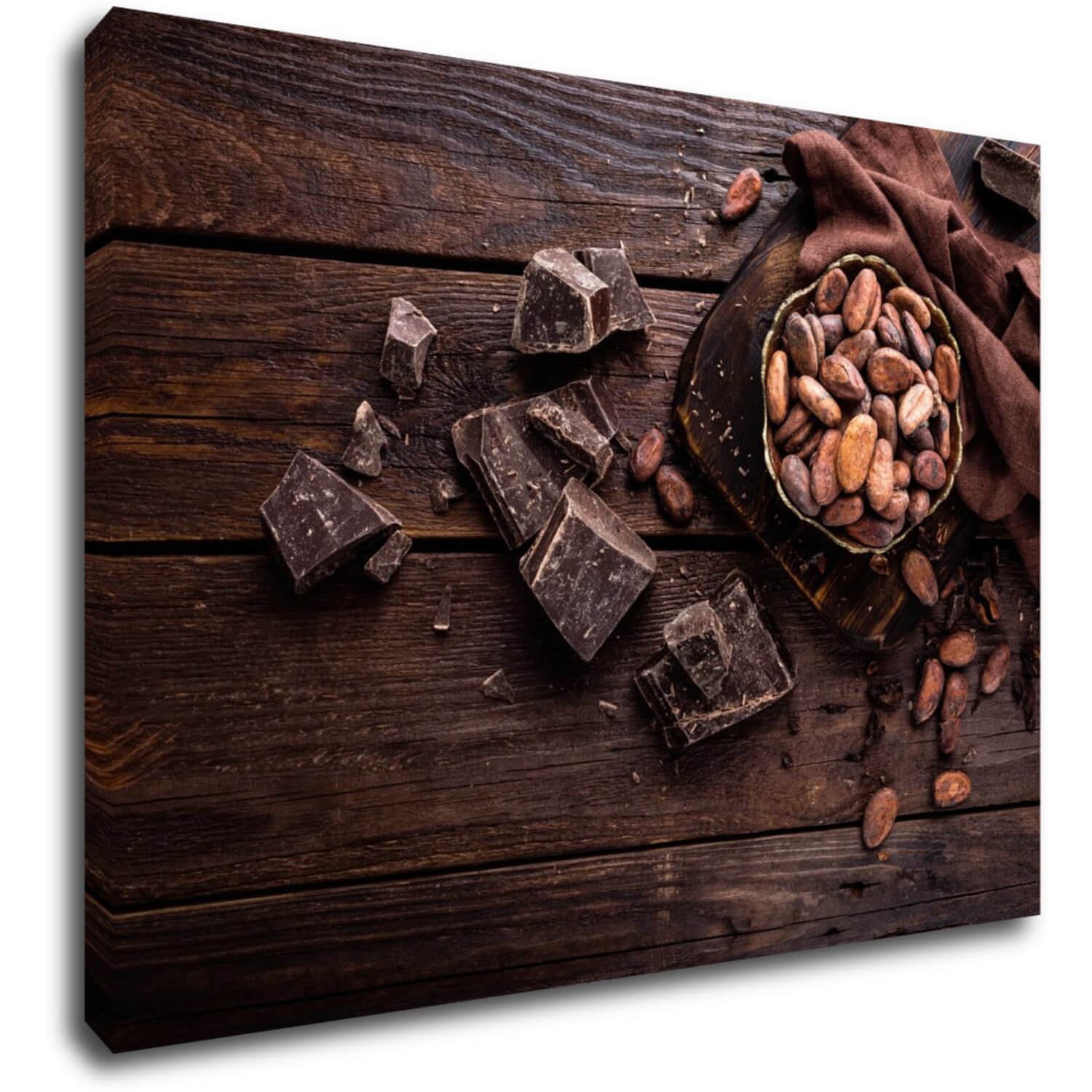 Obraz Zátišie s čokoládou - 70 x 50 cm