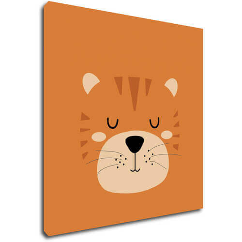 Obraz Malý tiger - 40 x 40 cm