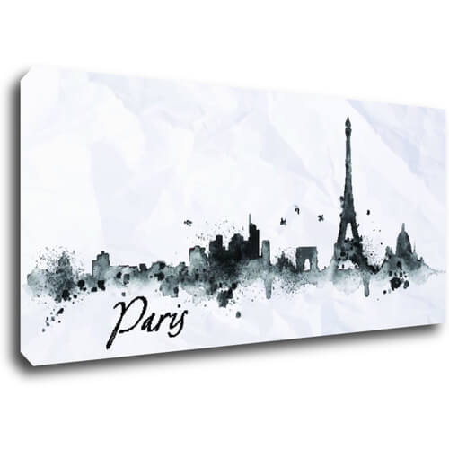Obraz Paríž panorama - 90 x 40 cm
