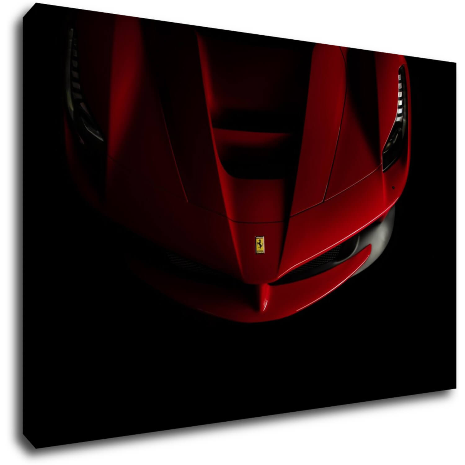 Obraz Ferrari červené detail - 90 x 60 cm