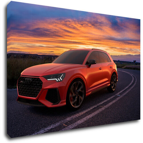 Obraz Audi RSQ3 červená