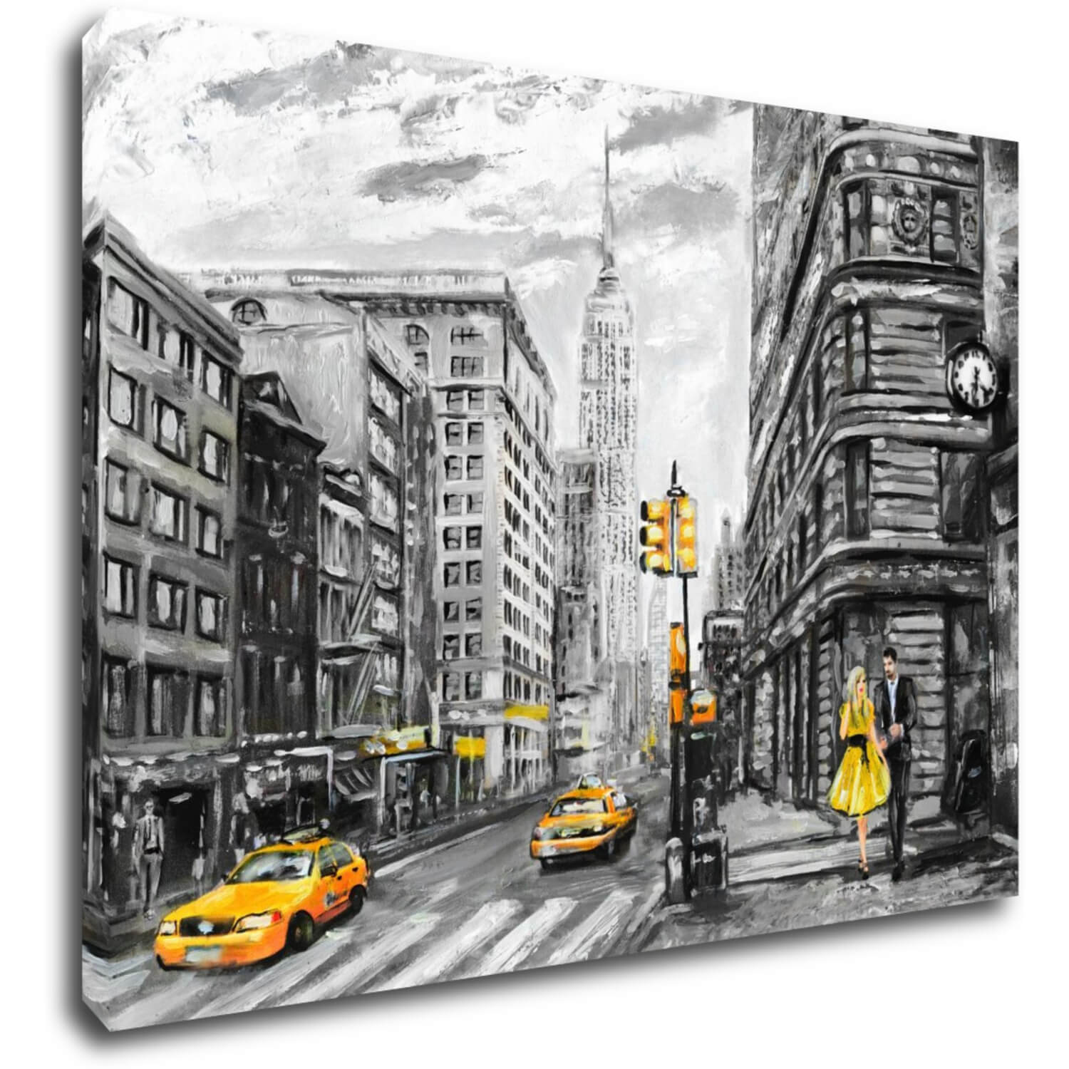 Obraz New York žlté detaily - 70 x 50 cm