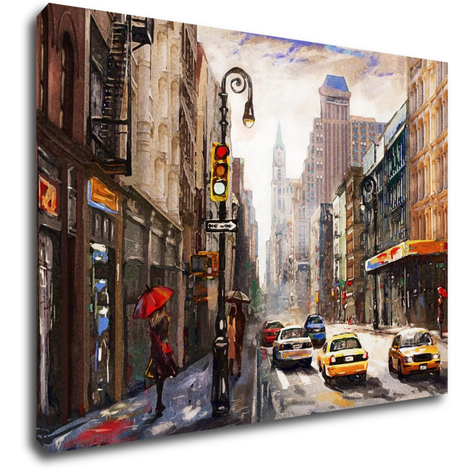 Obraz New York maľba - 70 x 50 cm