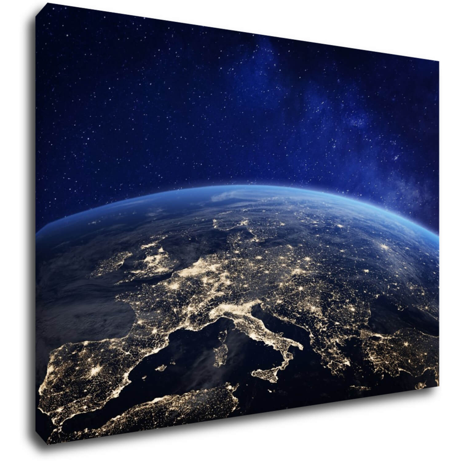 Obraz Zem v noci - 70 x 50 cm