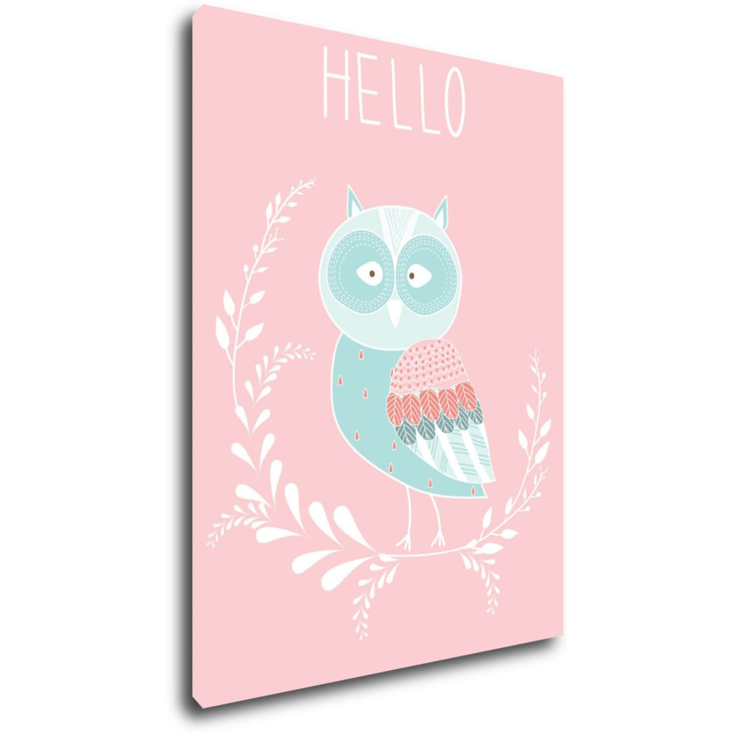 Obraz Hello owl - 30 x 40 cm