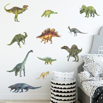 Samolepka do detskej izby Dinosaury